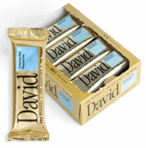 David Cinnamon Roll Protein Bar 12ct